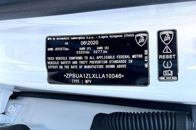 2020 Lamborghini Urus Base