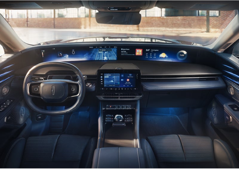 The panoramic display is shown in a 2026 Lincoln Nautilus® SUV. | Gary Yeomans Lincoln Ocala in Ocala FL