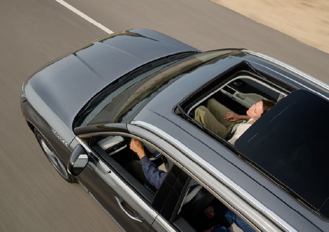The available panoramic Vista Roof® of a 2027 Lincoln Aviator® SUV is open. | Gary Yeomans Lincoln Ocala in Ocala FL