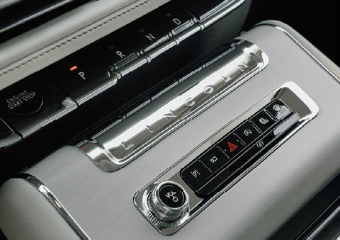 The piano key gear selector of a 2027 Lincoln Aviator® Back Label™ SUV. | Gary Yeomans Lincoln Ocala in Ocala FL