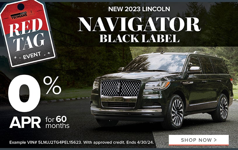 New 2023 Lincoln Navigator Black Label 0% APR