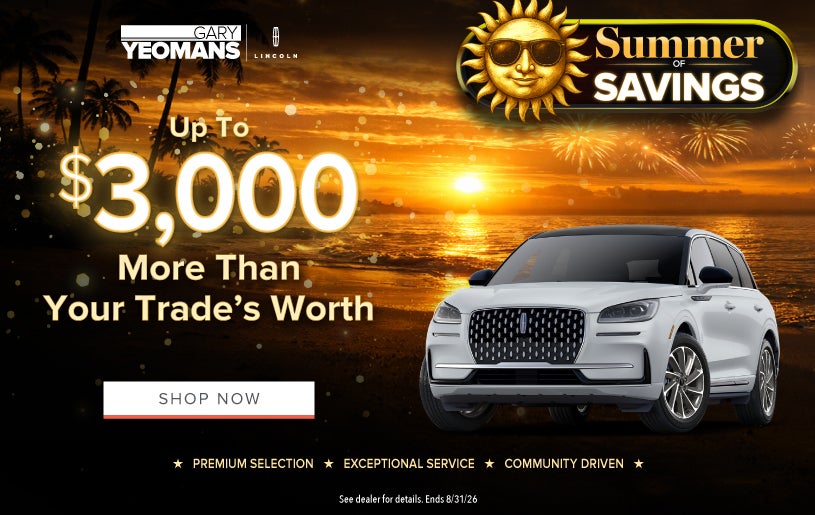 Get up to 3k more for your trade!