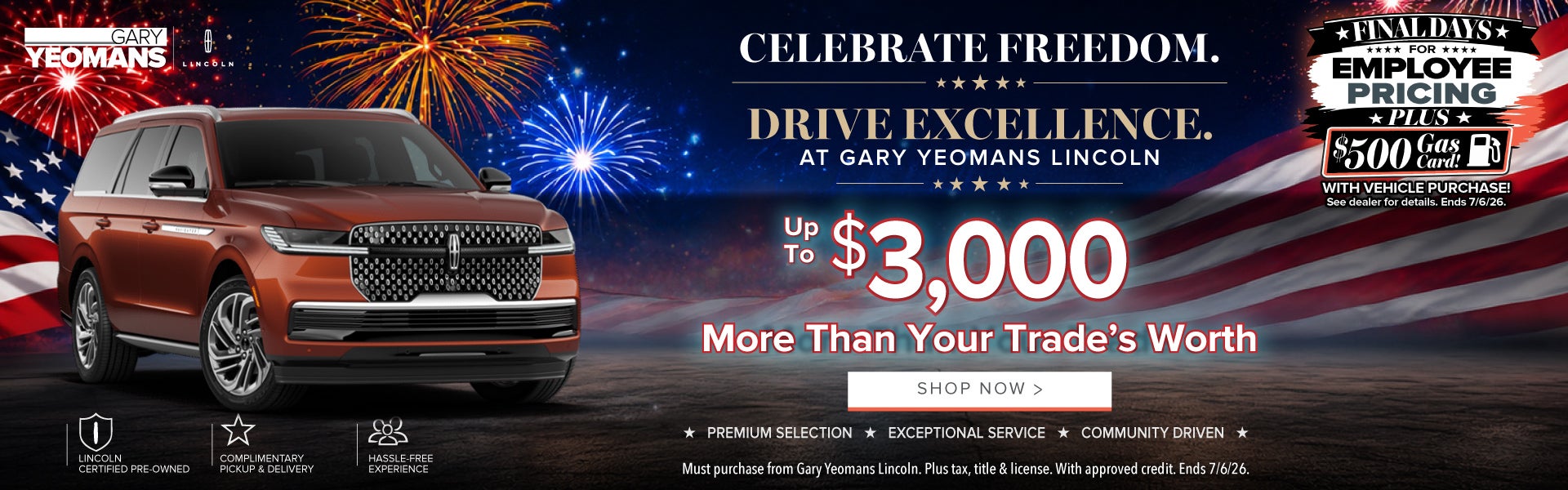 We’re paying up to $3,000 MORE FOR YOUR TRADE THAN IT’S 