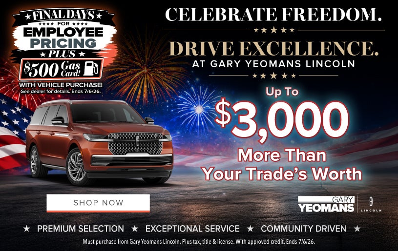 We’re paying up to $3,000 MORE FOR YOUR TRADE THAN IT’S 