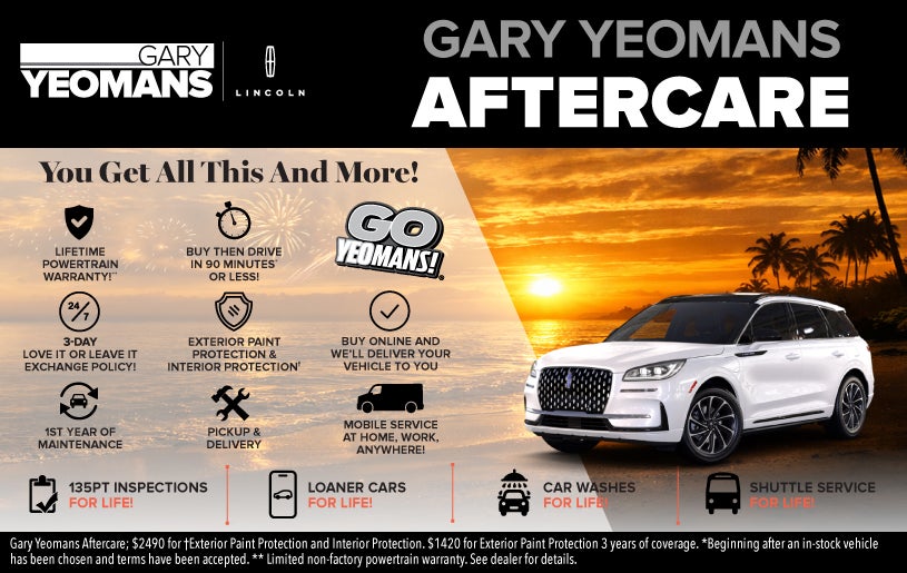 Gary Yeomans Aftercare