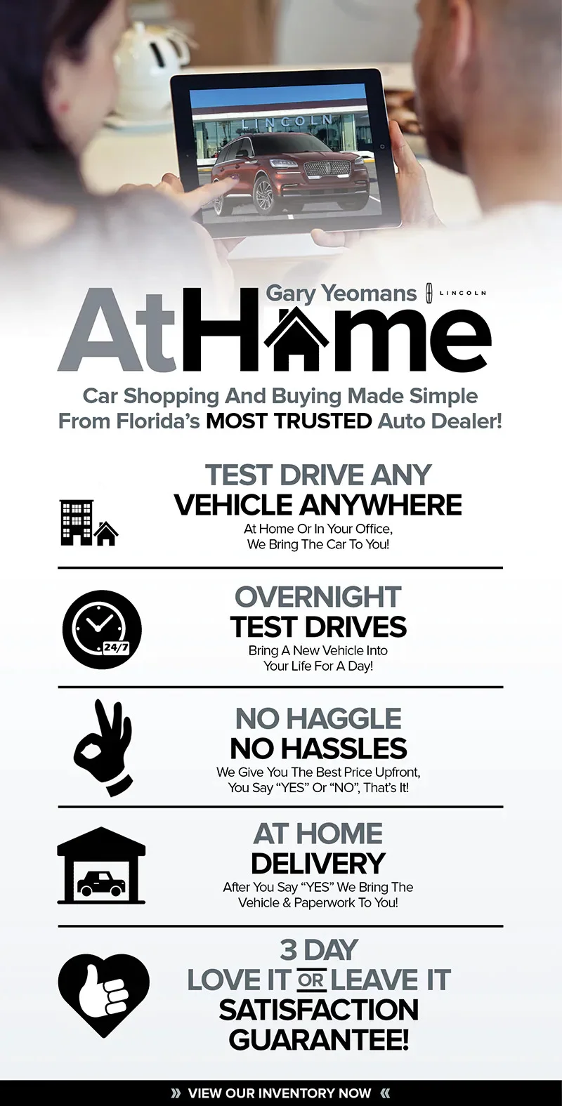 Gary Yeomans Lincoln Ocala At Home Car Buying
